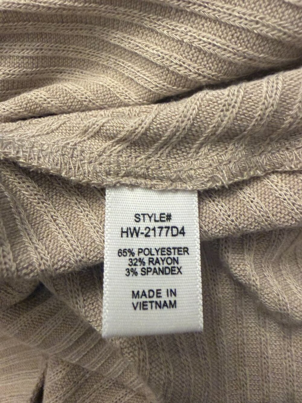Haptics Ribbed knit top - Picture 3 of 5